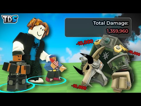 I Found The Best Tower Combo in TDS (50,000 DPS)