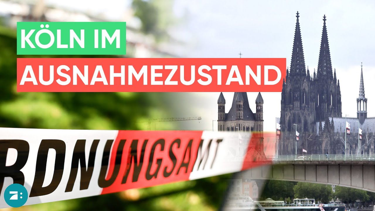 Weltkriegsbomben legen Köln lahm - größte Evakuierung seit 80 Jahren