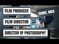 THE DIFFERENCE BETWEEN PRODUCERS, DIRECTORS, AND DIRECTORS OF PHOTOGRAPHY | Daniel Brea