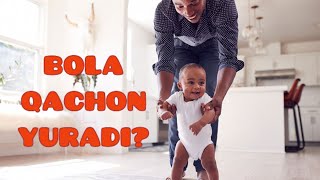 Chaqaloq qachon yurishi kerak?