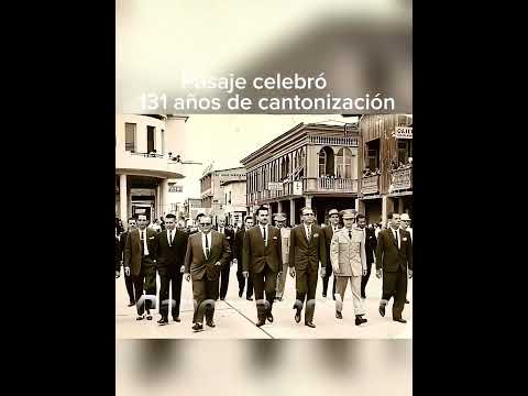 Pasaje El Oro de antaño