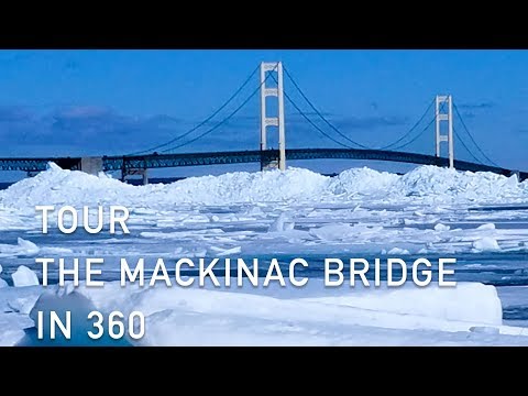 Tour the Mackinac Bridge in 360° Degree Video During...