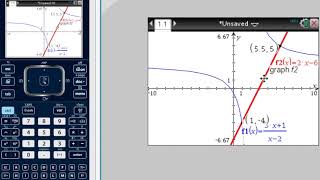 TI-Nspire CX: Solving Inequalities Graphically