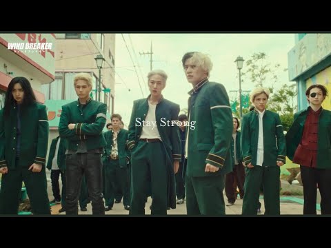BE:FIRST / Stay Strong - Lyric Video - (映画「WIND BREAKER」主題歌)