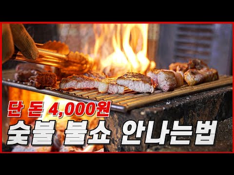 (※인생꿀팁) 숯불 바베큐 불쇼 안나는법 / 최신버전 2022.ver