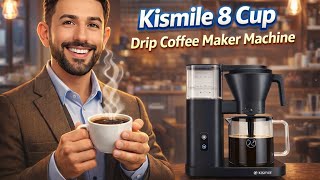 Kismile Coffee Brewer Review: Fast Heat & Easy Everyday Brewing