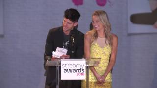 Yoga With Adriene Wins Health and Wellness - Streamy Awards 2016 video