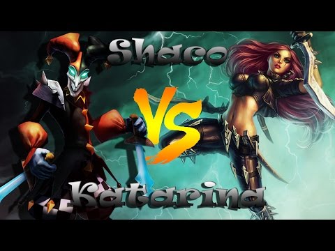 How to Outplay Katarina In Mid | AP Shaco S6 (Support Role Stolen)