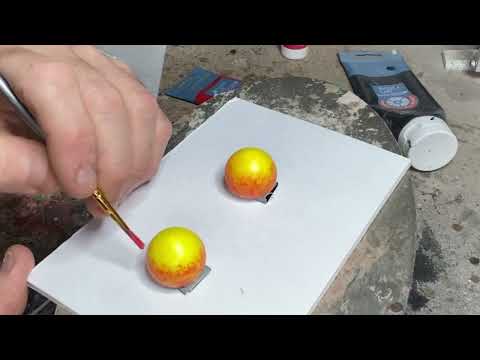 Tutorial for hand painted monster eyes