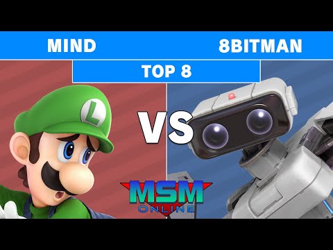 MSM Online 46 - Mind (Luigi) Vs. 8BitMan (ROB) - Losers Top 8