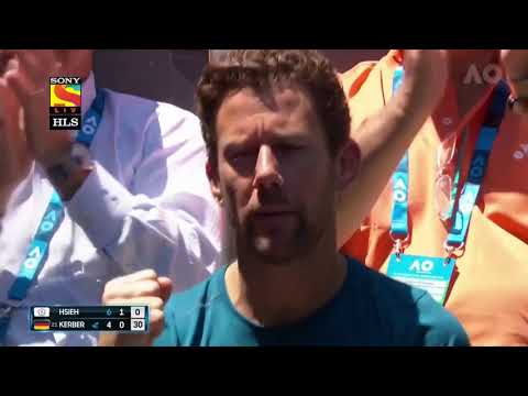 2018 Australian Open Women's Singles《Round 4》Su-Wei Hsieh vs Angelique Kerber