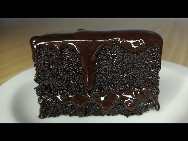 Super moist chocolate Cake with perfect chocolate ganache