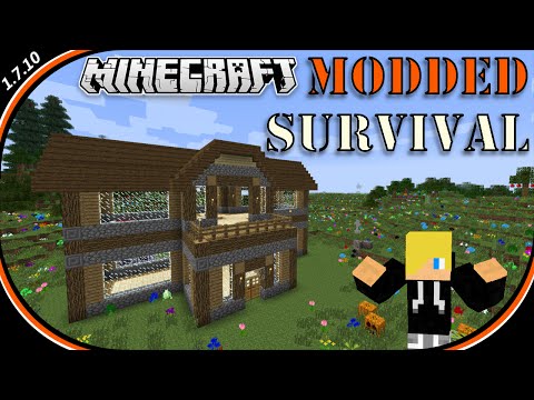 Minecraft Modded Survival Ep.6 - Physical damage spell