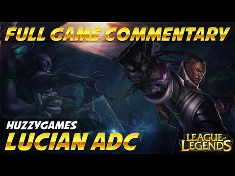 League of Legends - Diamond Lucian ADC - Full Game Commentary