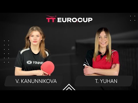 15:30 Vasylysa Kanunnikova - Tetiana Yuhan 22.07.2024 TT Euro.Cup Women Ukraine Star. TABLE 4