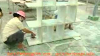 Video Tháp hút bụi sơn khô, bụi chà nhám