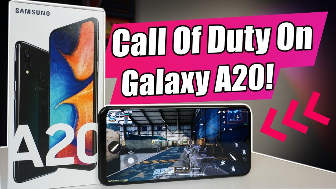 Samsung Galaxy A20 | Call Of Duty Mobile Test!