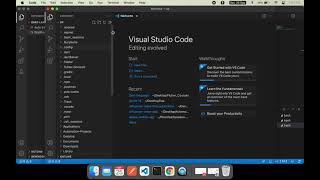 Run/Open VS code from Mac Terminal