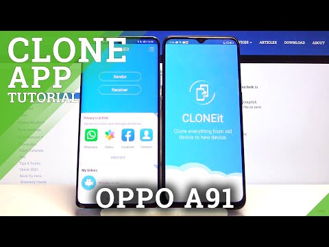 How to Set Up New Phone using CLONEit app – Easy file, contacts and music transfer to OPPO A91