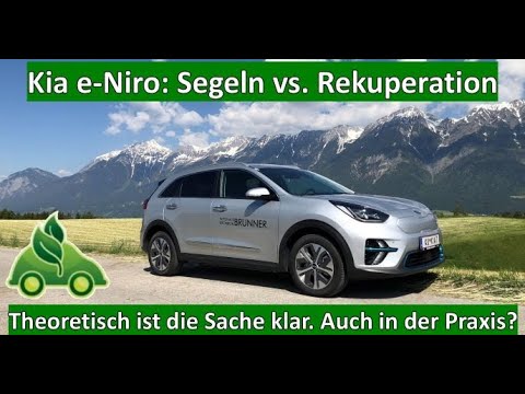 Segeln oder Rekuperieren? Was ist effizienter? Die Vergleichsfahrt mit dem Kia e-Niro.