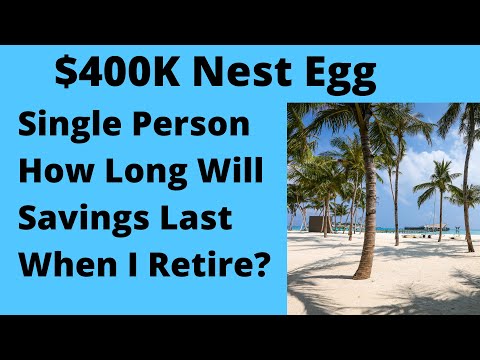 $400k Retirement How Long Will It Last If Single Video