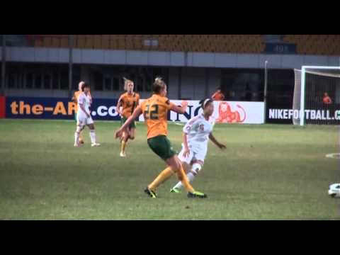 AFC U19 Women's Championship 2013 China AUS vs CHN