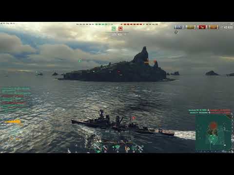 World of Warship / Replay /  German Cruiser Yorck / 146496 DMG / Lose
