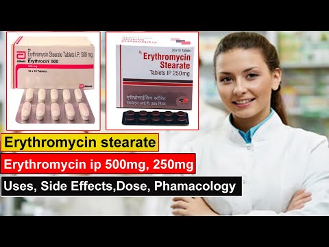 250mg Crorid Erythromycin Stearate Tablets