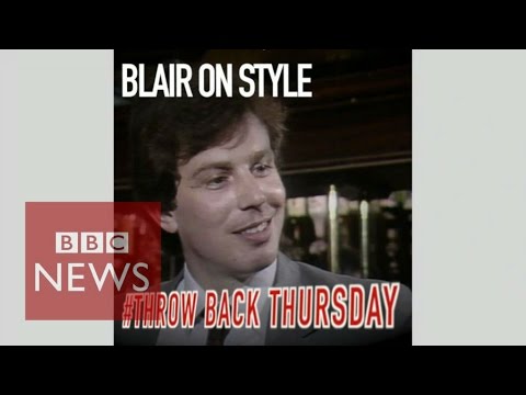 Tony Blair on style in 1983 - BBC News