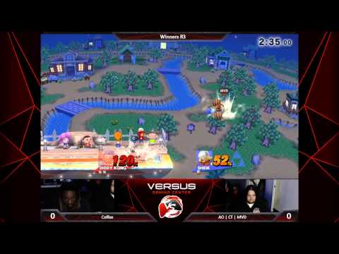 Smash 4 Our Sins #2 3/21/15 - Winners R3 - Coffee (Sheik) vs. MVD (Diddy Kong) - Smash 4