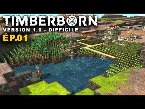 Fondation de la colonie de Castoral Roc | Timberborn (1.0) ép.01