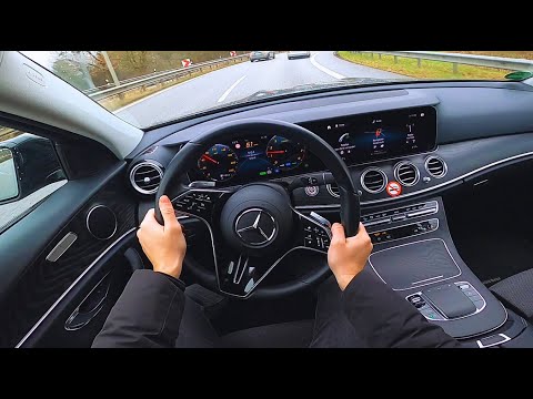 2022 Mercedes Benz E-Class E200 - pov test drive