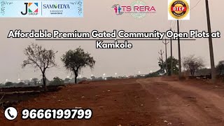 Affordable Luxury Gated Community Plots ||Mumbai Highway plots ||West Hyderabad at KAMKOLE TOLL GATE
