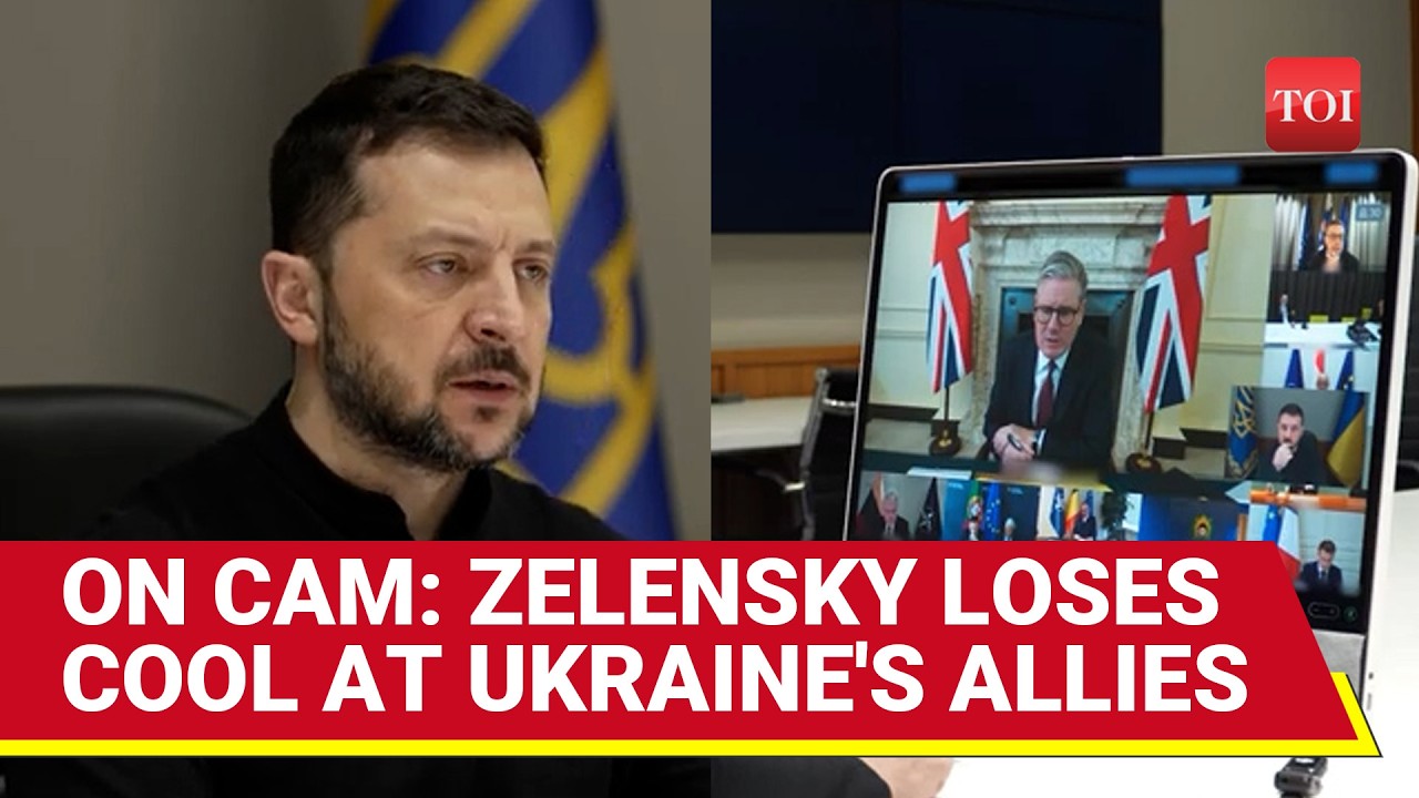 Putin's Offer To Ukraine In Kursk Rattles Zelensky | Watch His Outburst In Meeting With Starmer
