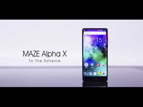 MAZE Alpha X Design - Near Full Display Smartphone - To The Extreme