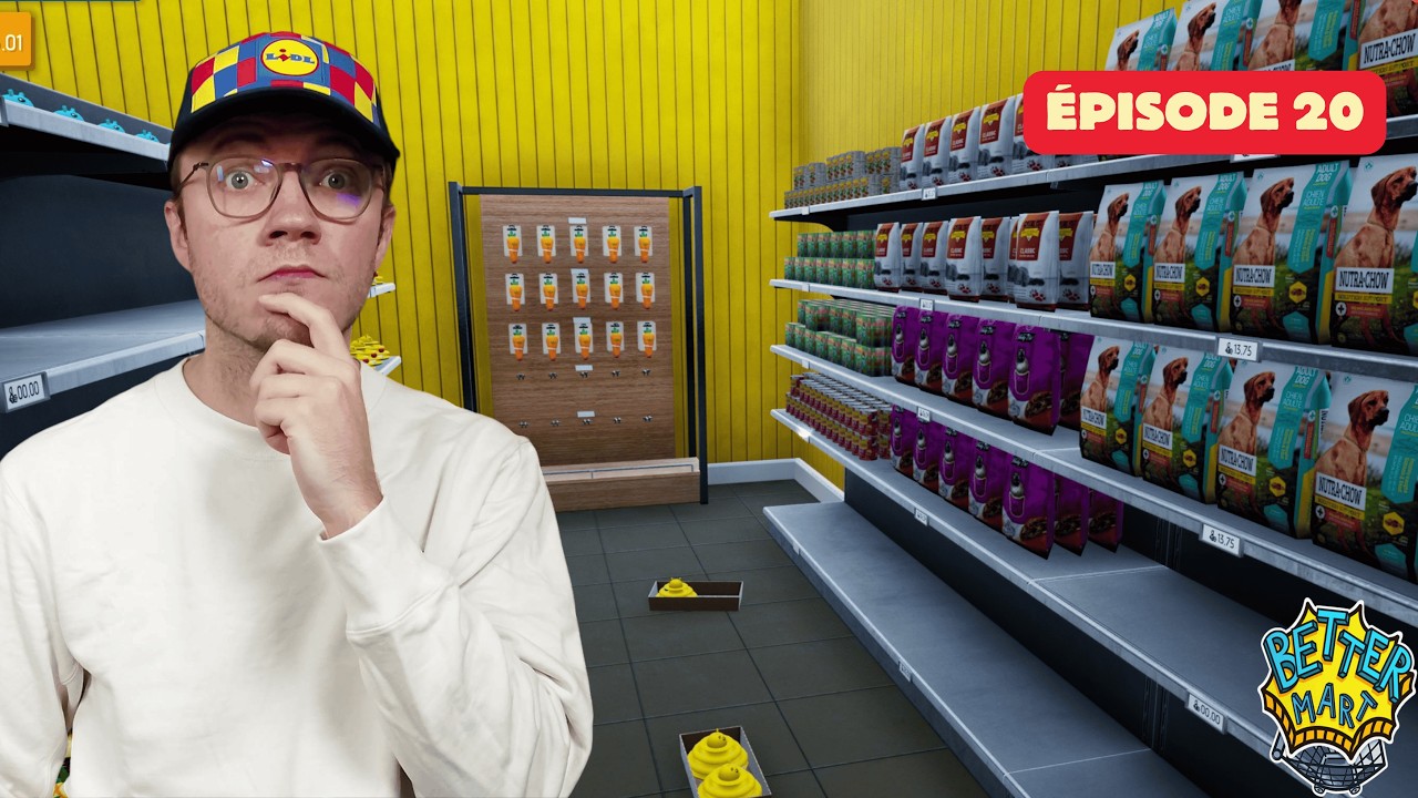 Bettermart Simulator — Better Mart : J'installe le rayon animaux et je découvre la nouvelle maj ! EP20