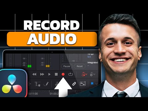How To Record Audio In Davinci Resolve 18 - Step By Step Guide