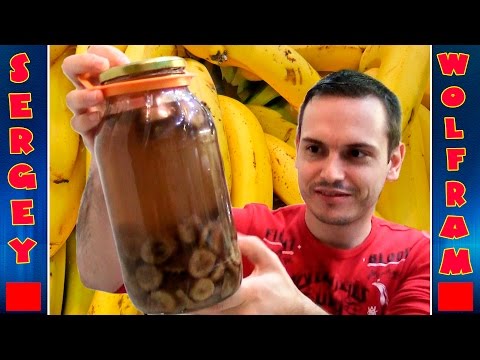 Банановая настойка(Banana liqueur)