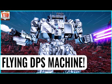 Maximum DPS Jump-Jetting Like A Boss! - Highlander - German Mechgineering #1386 MWO