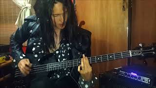 Hanoi Rocks - Lost in the city (Bass Cover)