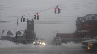 Jamestown ny winter storm drive 2022 02 03 with commentary