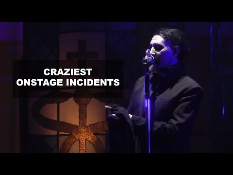 Marilyn Manson - Craziest Onstage Incidents | Rock Feed