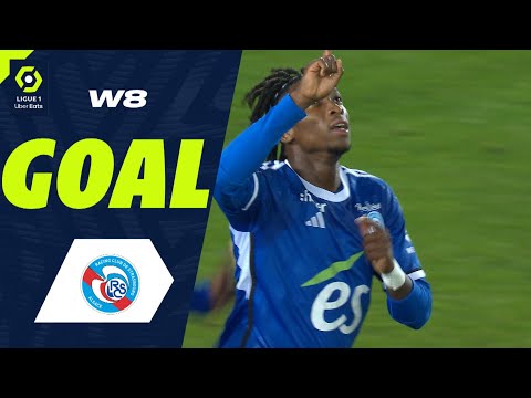 Goal Dion Moïse SAHI (90' +2 - RCSA) RC STRASBOURG ALSACE - FC NANTES (1-2) 23/24