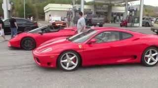 Mountain Drive with a Ferrari 360 Modena and Other Exotic Cars