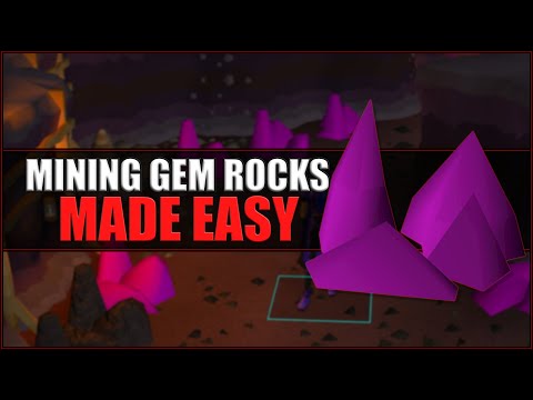 Quick Guide to Mining Gem Rocks in OSRS
