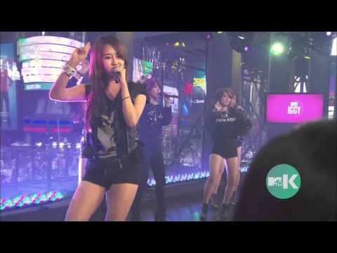 121209 MTV United Cube in NYC 4Minute - Hot Issue [1080P]