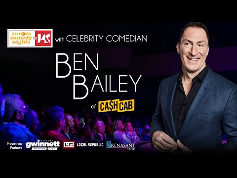 Celebrity Comedian: Ben Bailey - Aurora Theatre