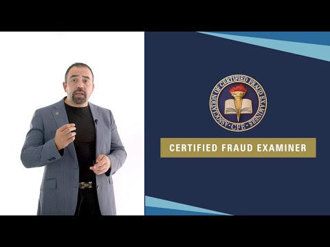 You can become Certified Fraud Examiner (CFE) in 4 WEEKs