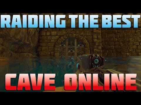 How We ONLINE RAIDED The STRONGEST CUSTOM CAVE In ARK! Ark 3Man PvP Episode 2
