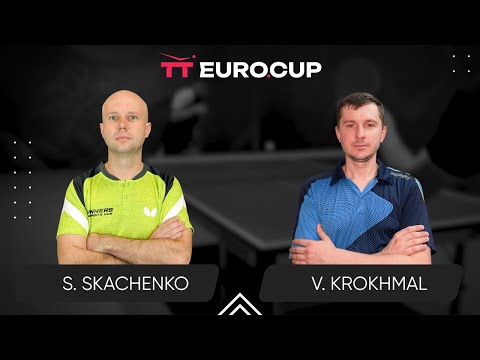 12:50 Serhii Skachenko - Vitalii Krokhmal 25.10.2024 TT Euro.Cup Ukraine Master. TABLE 4